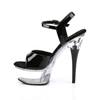 Pleaser - CAPTIVA609 Sandale à bride à la cheville - Noir Product image